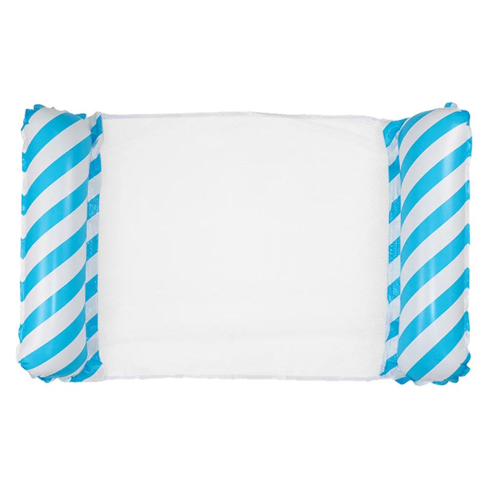 New Water Hammock Recliner Inflatable Floating Swimming Mattress Sea Swimming Ring Pool Party Toy Lounge Bed For Swimming