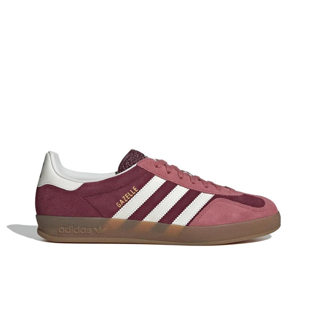 adidas Gazelle Indoor Maroon Gebraucht Karmesinrot Unisex Sneaker Rot Wolkenweiß IF9647