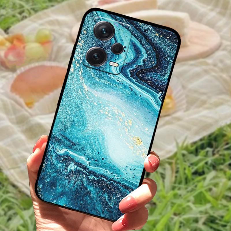 For Xiaomi Redmi Note 12 Pro 5G Case Phone Cover Soft Silicon Shockproof TPU Funda On Redmi Note 12 Pro 5G NFC Protection Capa