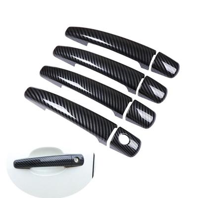 Carbon Fiber for Citroen C4 Pallas Triomphe Quatre 2004 2005 2006 2007 2008 2009 2010 Car Door Handle Cover Styling