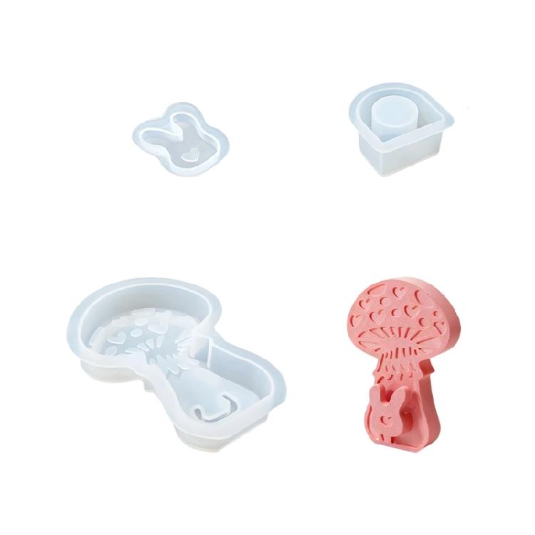 User Friendly Silicone Mold For Desktop Planter Versatile Craft Tool Reusable Design Flower Arrangements Mould