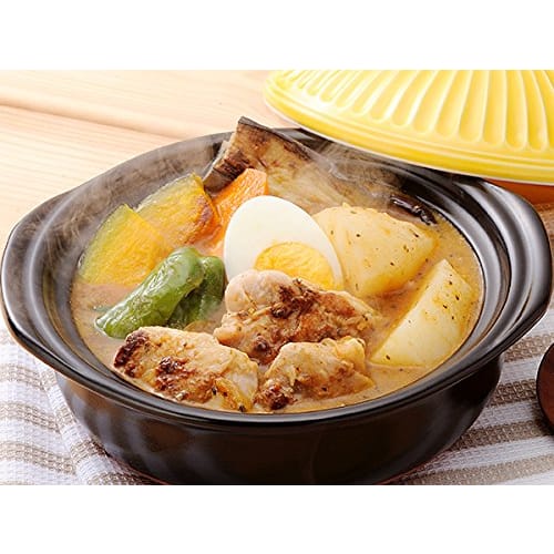 Banko Ware, Ginpo Pottery, Chrysanthemum Design Earthenware Pot (Lapis Lazuli Glaze, No. 6)