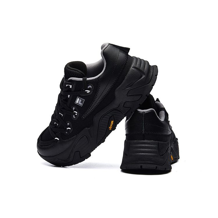 Fila Fusion Starfish Canvas Comfortable Versatile Breathable Low-Top Casual Shoes Women sneaker Black T12W034104FBK