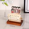 Verstelbare Roterende Eeuwigdurende Bureaukalender - Bureauornament en Home Office Decoratie.