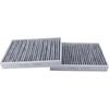 Activated Carbon Cabin Air Filter 2pcs Compatible For BMW 5 7 X5 X6 X7 Series 730i 740i 530i 2015-2023 64115A13762