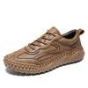 Men's Handmade Casual Leather Shoes Large Size 39-46