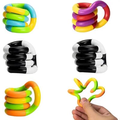 3 adet Stres Giderici Parmak Oyuncakları Bükülebilir Fidget Oyuncak Kaygı Stres Giderici Duygu Sarma Oyuncakları Beyin Oyuncakları Çocuklar Yetişkinler İçin Hediye