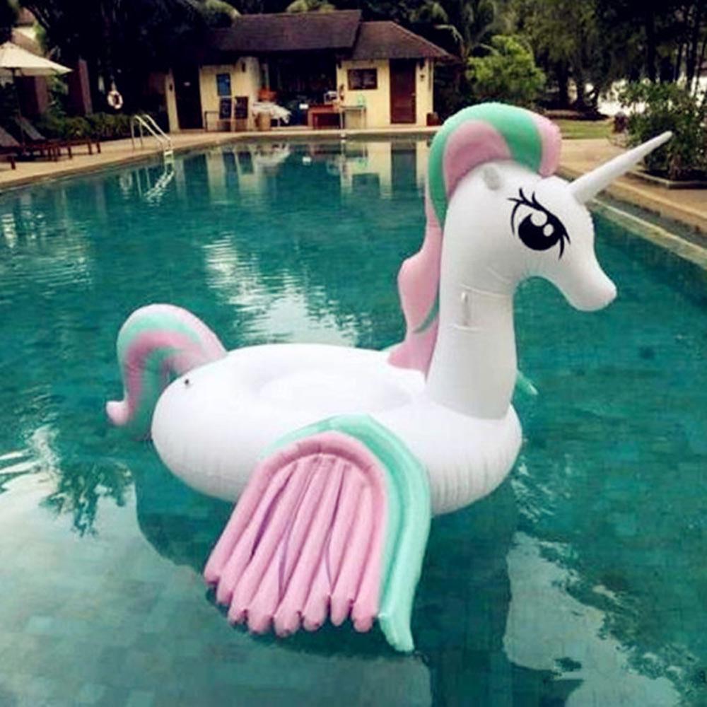 Summer Unicorn Pool Float Koupit Giant Inflatable Unicorn Pool Raft Summer Swimming Lounge