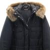 MAX&CO Down Coat 38 Black Hoodie Women Used