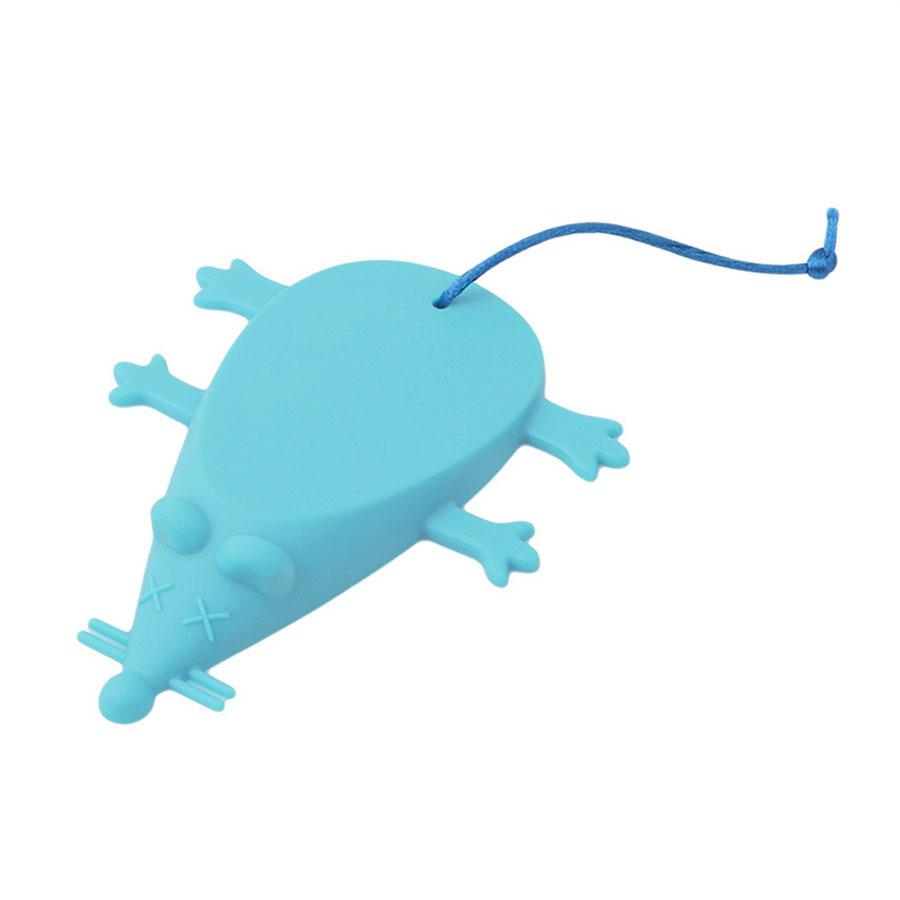 

1PC, Door stopper, silicone door stopper, creatively designed mouse door stopper, household windproof door stopper синий