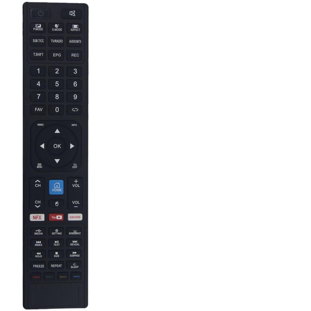 Compatible Replacement Remote Control for JVC TV Models RM-C3402, RM-C3401, and LT-32N370A.