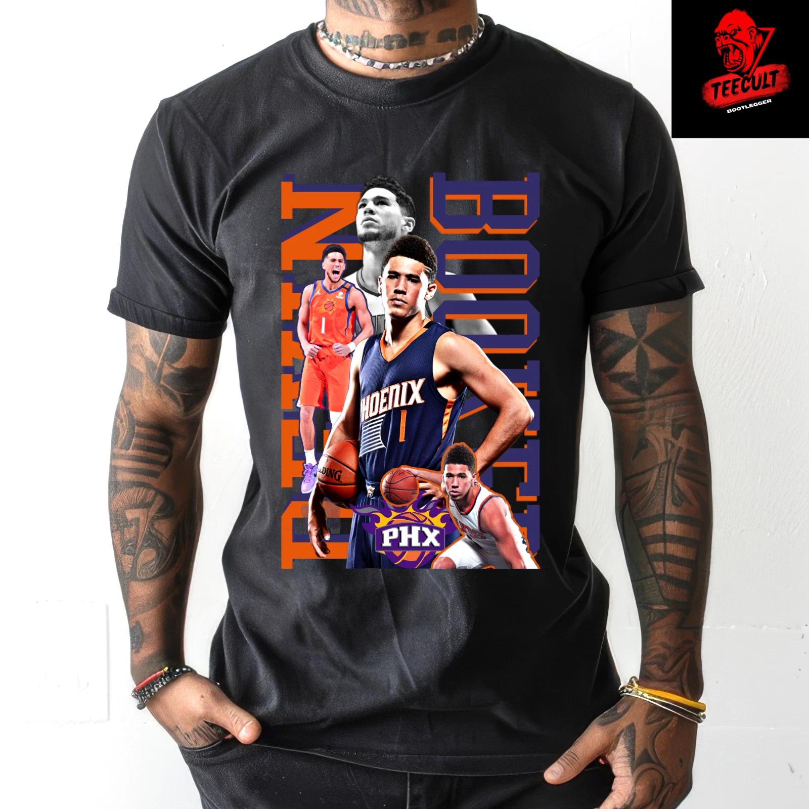 Men s and Women s T-shirts Devin Booker Premium NBA Phoenix Suns Unisex Heavy Cotton M