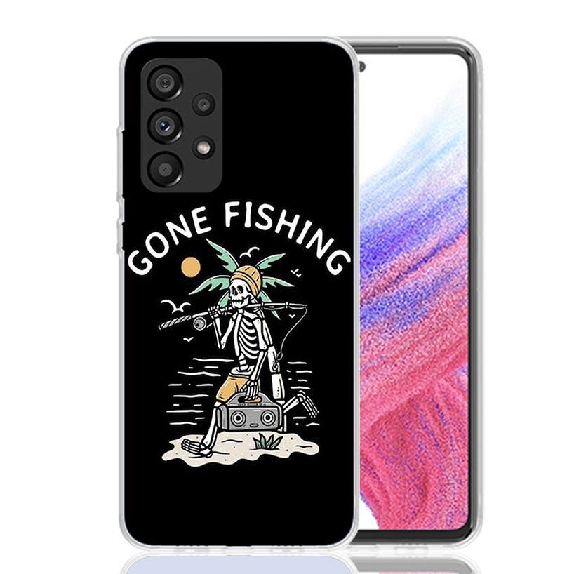 Fishing Club Graphic Phone Case for Samsung Galaxy A17 A16 A15 A14 A13 A57 A56 A55 A54 A53 A37 A36 A35 A34 A33 A26 A25 A24 A23 G