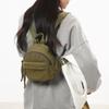 Mini Canvas Backpack Trendy Brand Niche Design Sense Small Backpack Women's Leisure Sports Cycling Bag Men's Mobile Phone Backpack