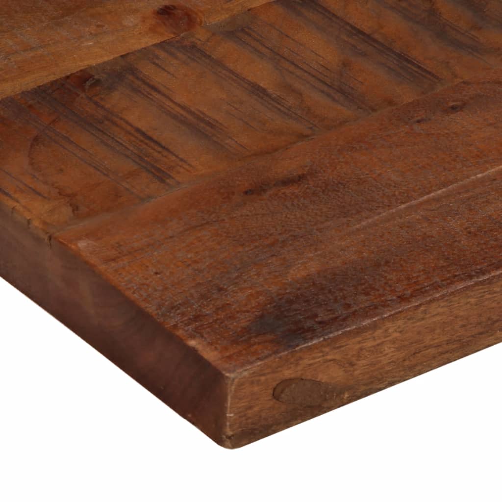 Table Top 120x70x2.5 cm Rectangular Reclaimed Solid Wood