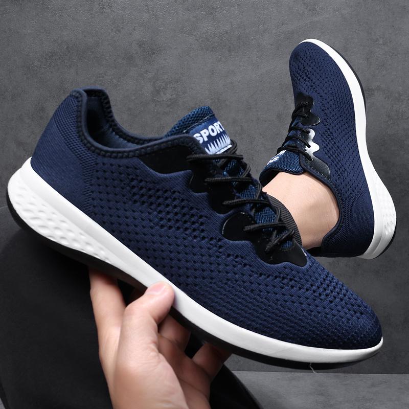 38-49 Spring/Autumn Men's Low Low Light Symnoma Net Breathable Large-size Running Shoes Casual Sports Shoes