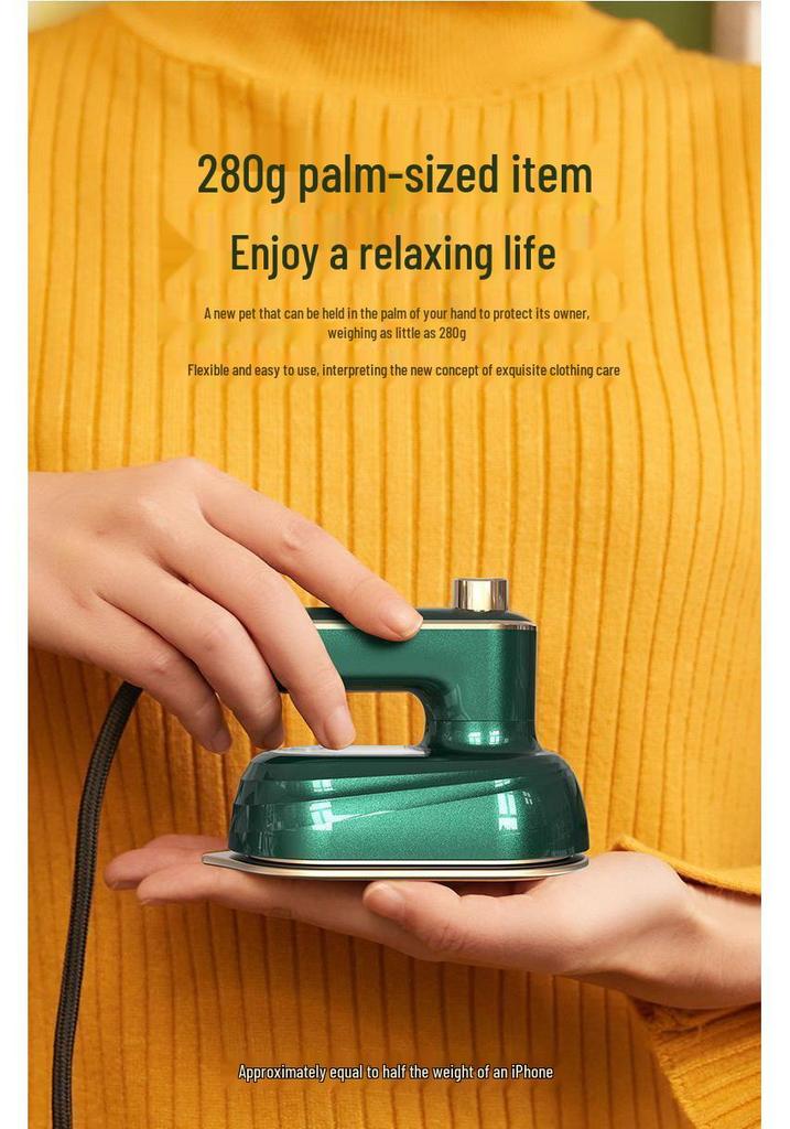 Portable Handheld Garment Steamer - Electric Steam Iron for Clothes
