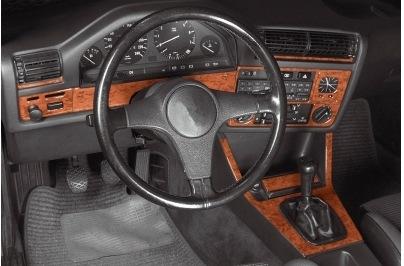 

Накладки на панель Темное дерево для BMW 3 серия E-30 1982-1994 гг