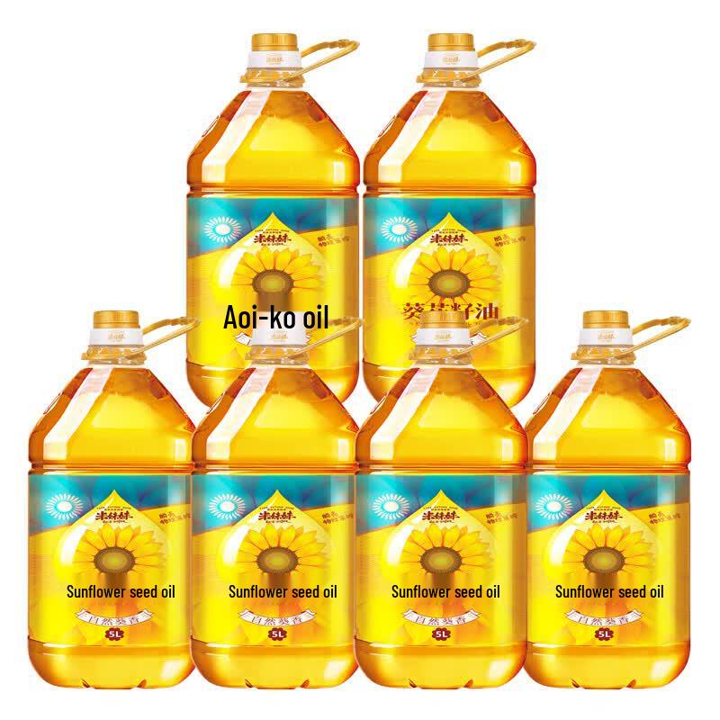 MIMEIMEI Sunflower Oil 6 x 5L Pack
