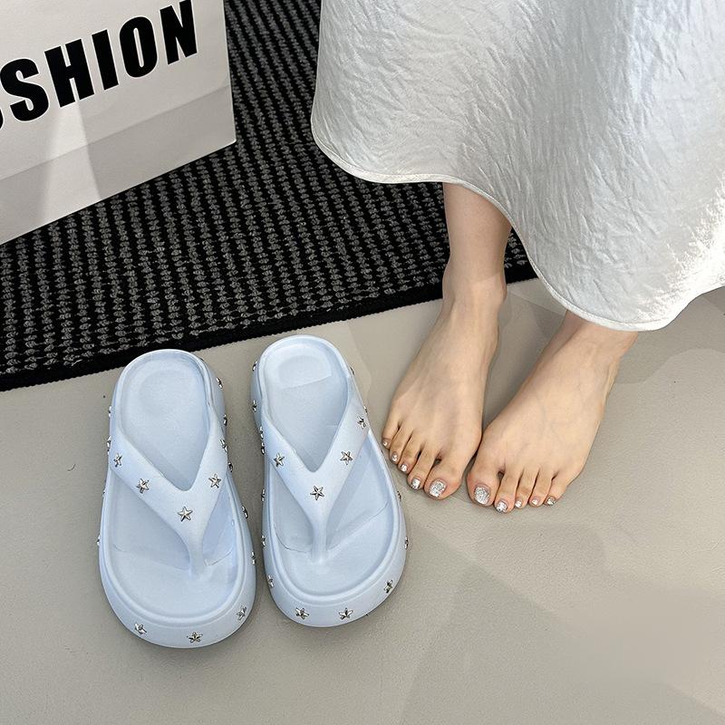 Women's Comfortable Wearing Thick Sole Heightened Anti-Odor Non-Slip Sandals - Fashion Home Outdoor Casual Shoes