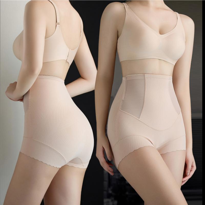 High-Waist Body Shaping Silk Underwear for Women - Jinkaier 5598