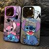 Lilo Stitch Cartoon Phone Case For iPhone 11 12 13 14 15 16 17 Pro Max 16e 17E 17 Air Plus 13 Mini Shockproof Fundas Back Cover