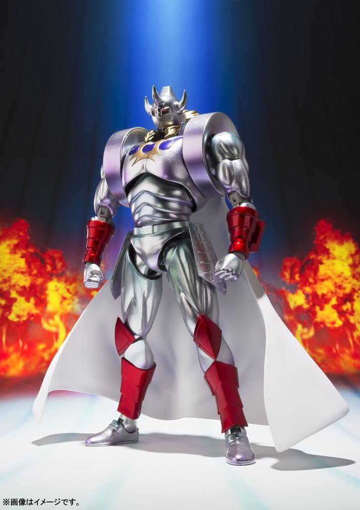 TAMASHII NATIONS Kinnikuman Demon Shogun ORIGINÁLNÍ BAREVNÁ EDICE přibližně 170 mm malovaná pohyblivá figurka SHFiguarts ABS a PVC
