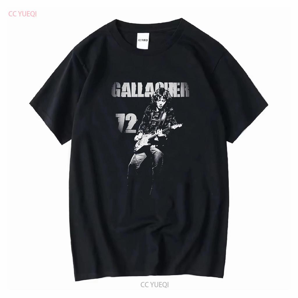 Rory Gallagher 72 T-shirt Vintage S 3XL manica lunga o corta vintage Lavata abbigliamento firmato Versatile grafica Elegante