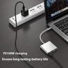1ks Typ C Na Hd Konvertor Rozšiřující Otg Adaptér 3 V 1 Typ C 3.0 Hub S Hdmi 4K Rozbočovačem Čtečka Karet USB Disku PD Nabíjecí Dok