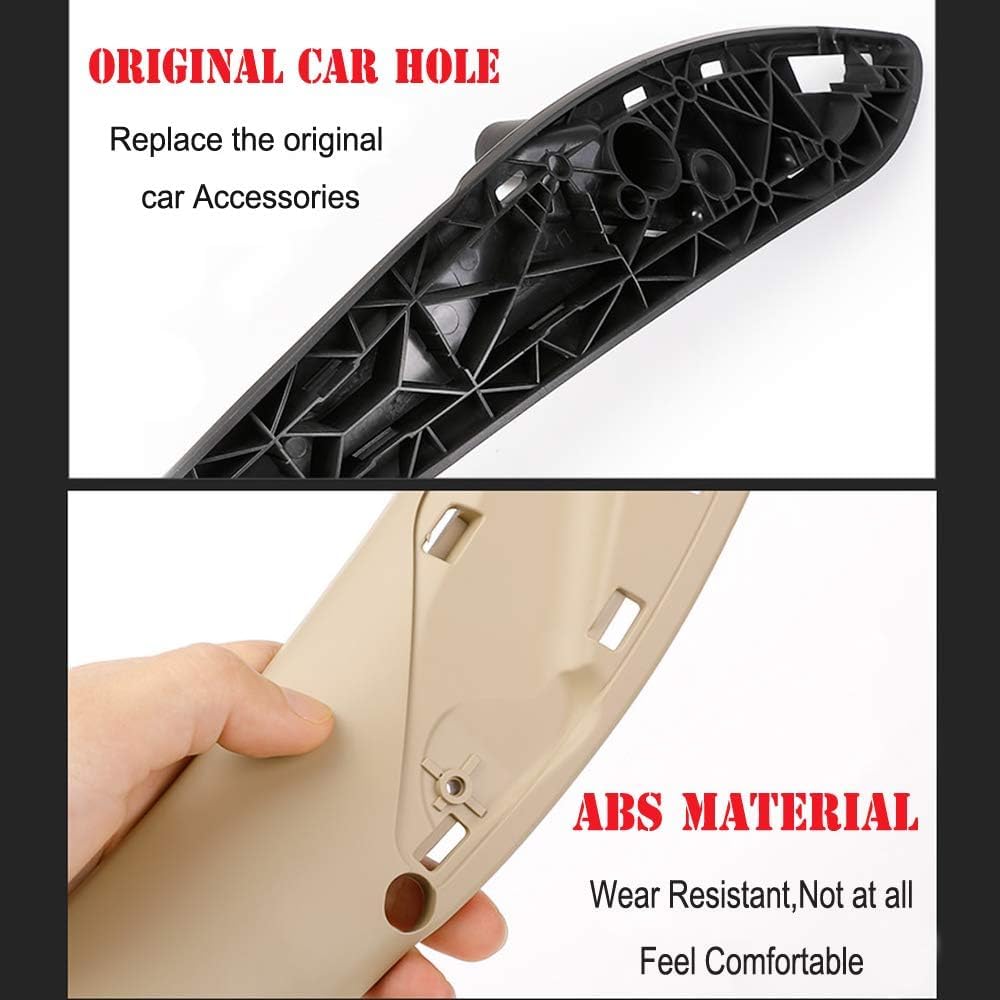 For BMW 3 Series Inner Door Handle, Inner Door Support Trim Pull Strap Cover Driver Front Left Right Side Door Armrest Bracket for BMW F30,