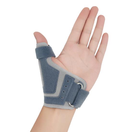 Sports Thumb Support Brace Built-in Spring Finger Protection Wrist Guard Thumb Spica Splint for Pain Sponge Thumb Protector