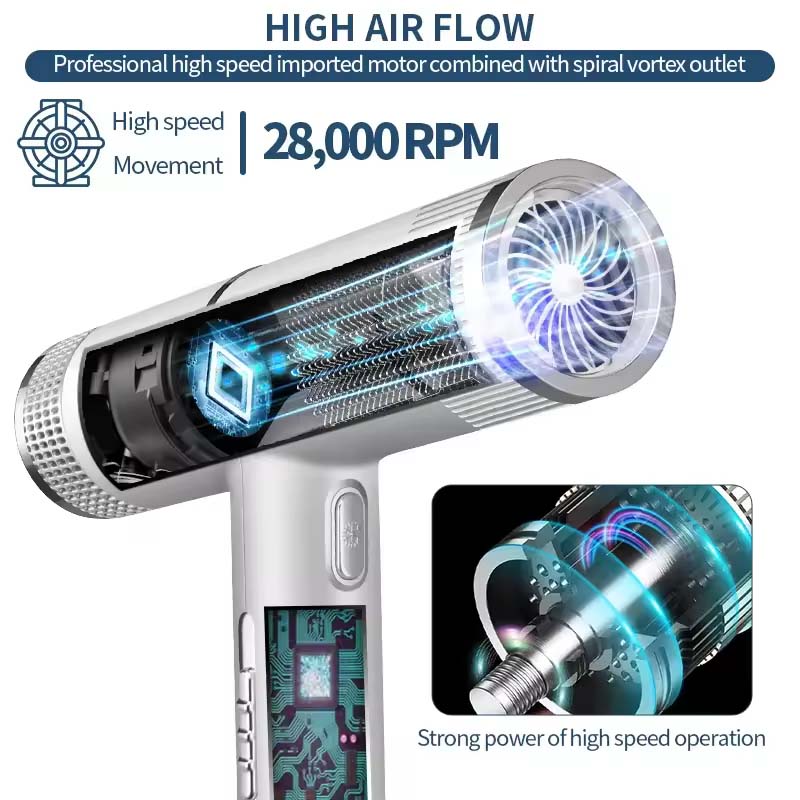 Bulk Mixed Order Wholesale Professional Salon Blow Dryer Cold Hot Wind Ionic Hair Dryer Set for Home Travel