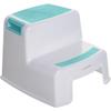 Step Stool - DREAMBABY - 2 UP - Anti-slip and Textured - Up To 80 Kg for Children and Adults - Aqua