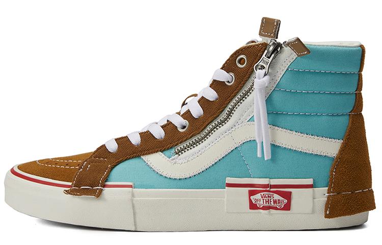 Vans SK8 HI Reissue Cap Skate Shoes Blue/Brown VN0A3WM1602 35