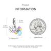 925 Silver Charms Glow-in-the-dark Bulb Firefly Pendant Dangle Charm Fit Fashion Style Bracelet Pendent Women Jewelry