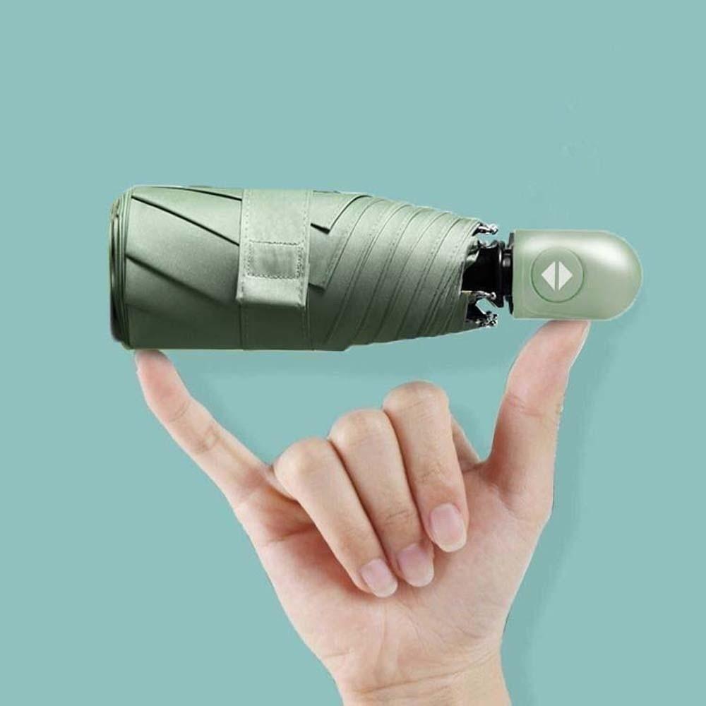UV Protection Automatic Pocket Umbrella Lightweight Compact Portable Brolly Daily Use