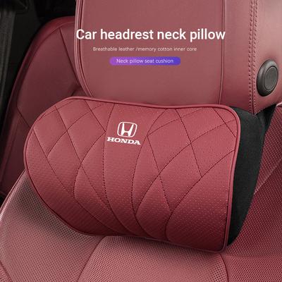 WDM2 Car Neck Pillow Seat Cushion Auto Headrest Waist Pillow For Civic Accord Crosstour Spirior Odyssey Avancier UR-V Sienna