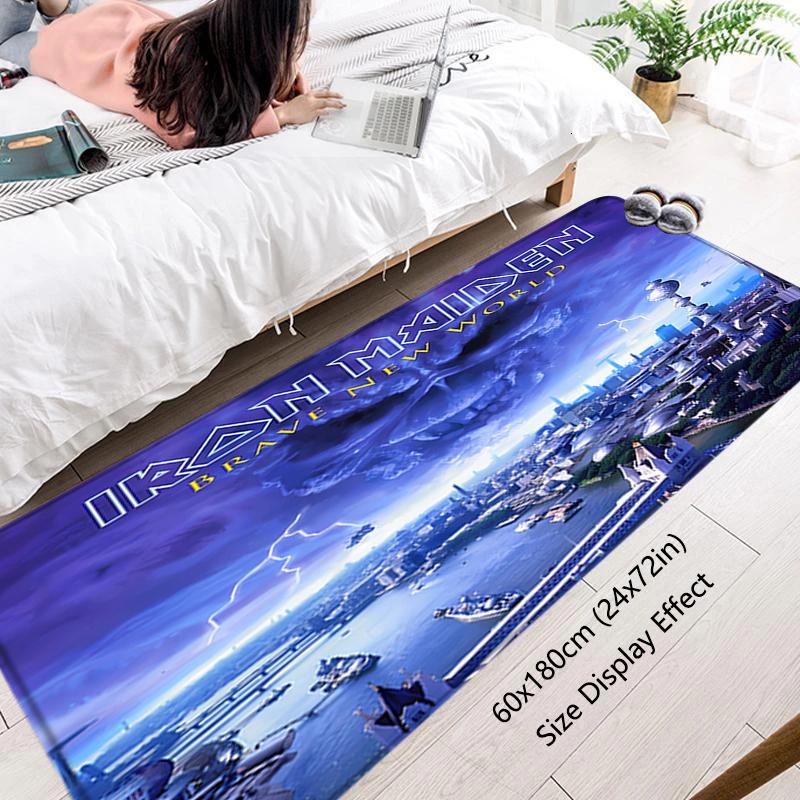 Corridor Doormat Heavy Rocks Metals Band Rugs Interior Foot Carpets Entrance Floor Mats Non-slip Yoga Rug Home Decor Prayer Mat