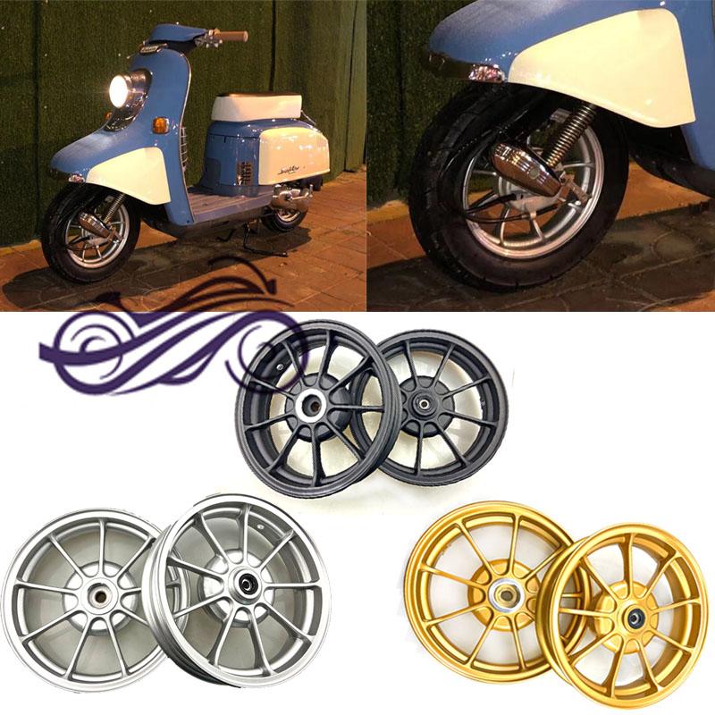 Motorcycle Wheel Drum Brake 10 Inch Front and Rear Rims for Honda DIO50 AF17AF18AF27AF28 DIO ZX50 AF34 AF35 AF24 AF52 AF54 AF56
