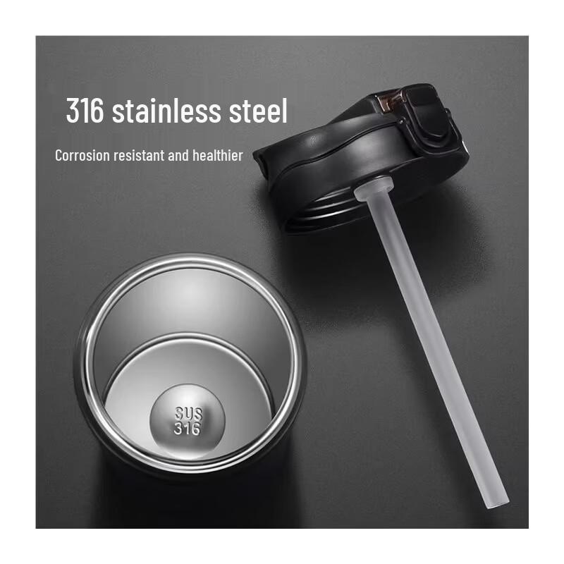 Shangqi Dual-Use Insulated Coffee & Water Bottle