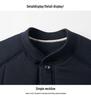 Woodpecker Men's Winter Velvet-Lined Cotton Jacket for Middle-Aged and Elderly