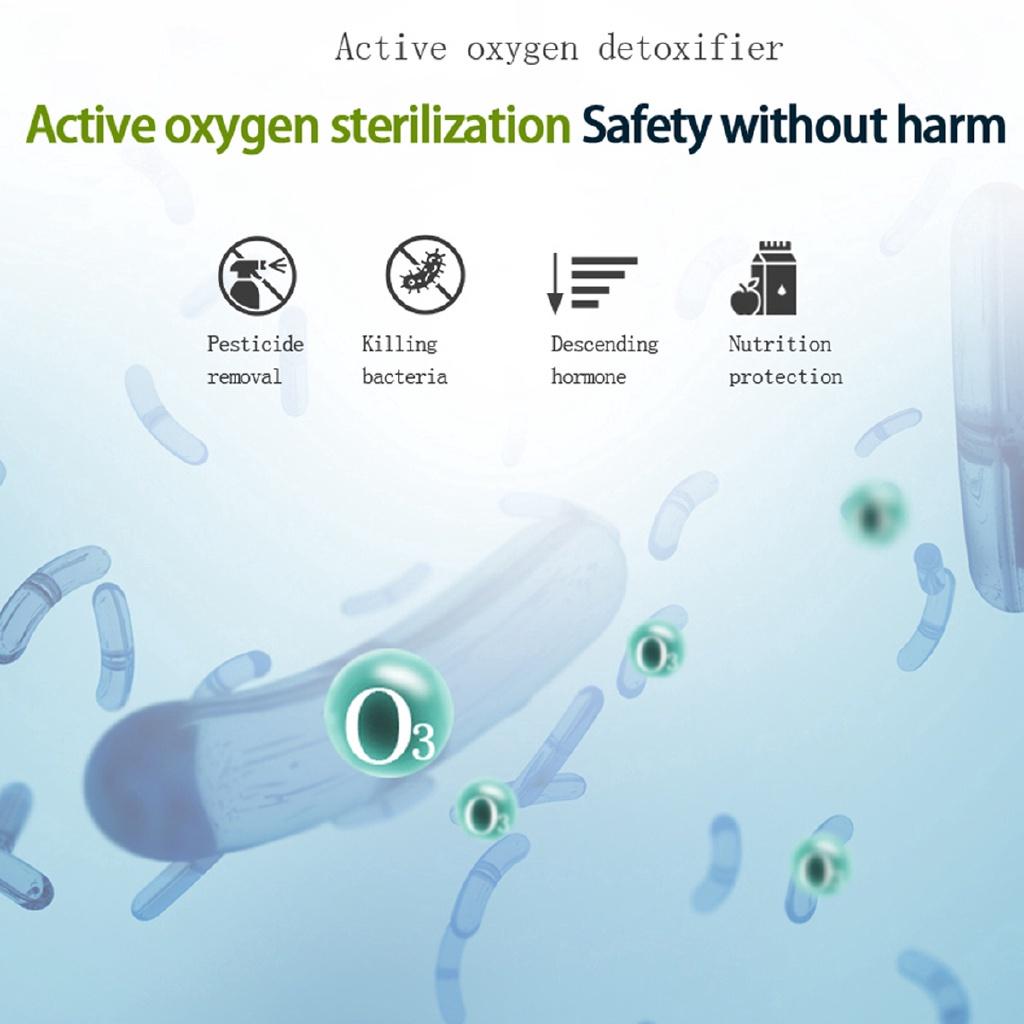 18W Ozone Generator Ozonator Ionizer Home Sterilizer Timer Oil Vegetable Meat Fresh Purify