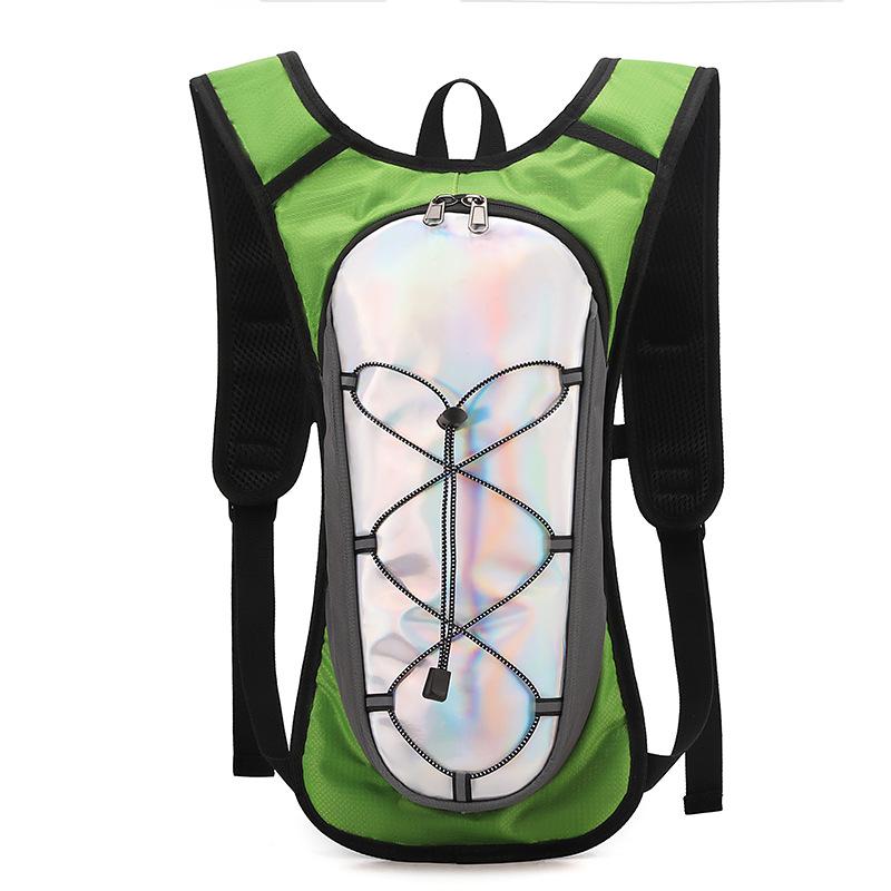 

Sports Men s Color Block Backpack Lightweight Cycling Hiking Outdoor Backpack зелений