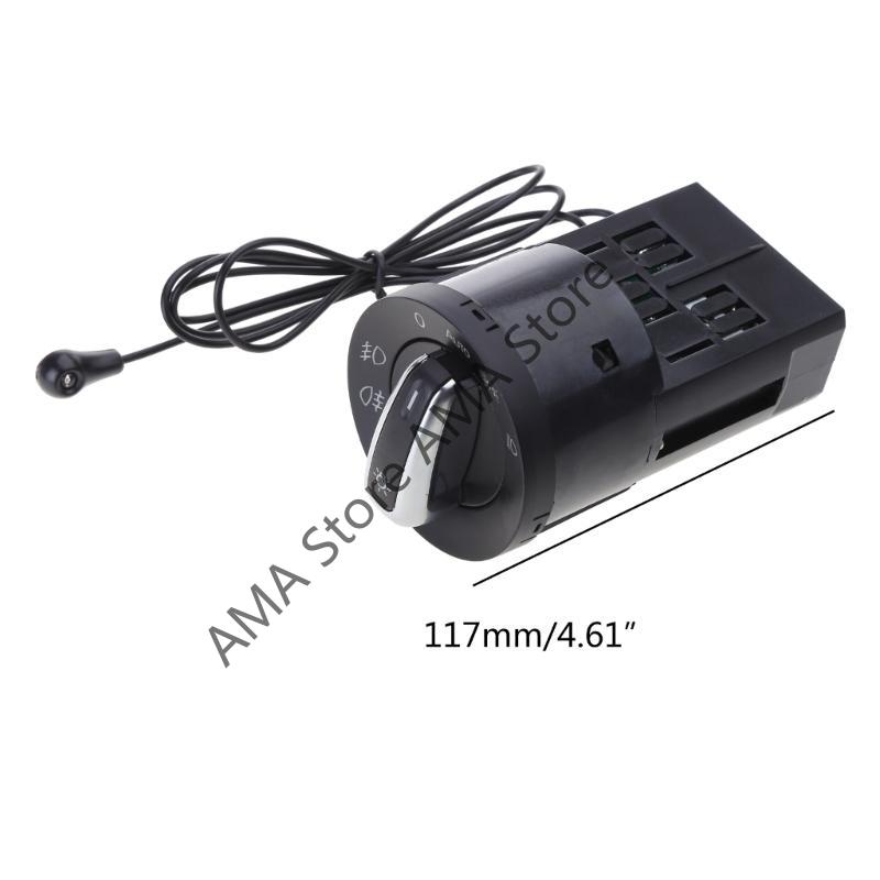 X7JF Car Headlight Switch Auto Interior Fog Lamp On Off for Golf 4 MK4 B5 Plug