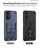 Dual Finger Ring Armor Cover for Motorola Moto G05 Case for Motorola Moto E15 Rotate Metal Bracket Kickstand Holder Case Capa