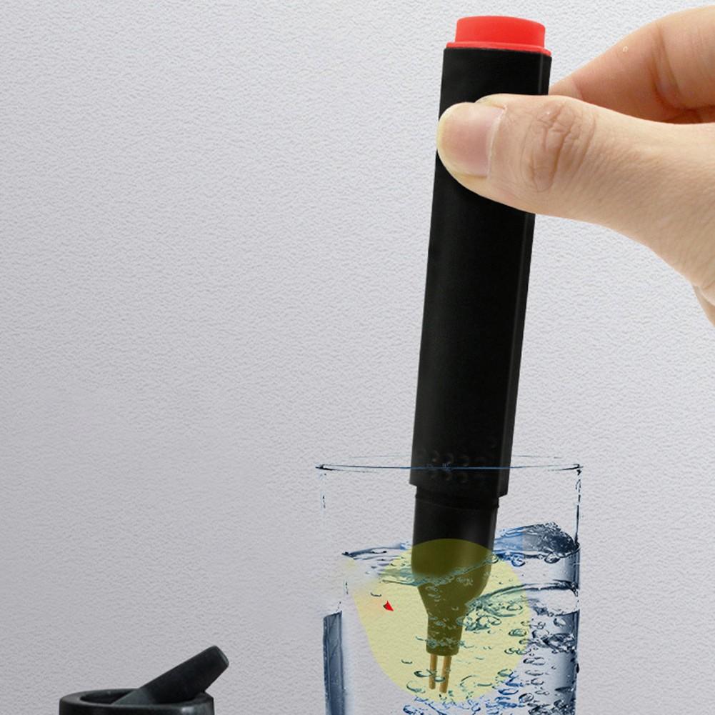 Conductivity Tester Grounding Test Pen Button Batteries Included