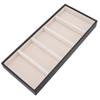 5 Grid Glasses Case Multifunction Space Saving 5 Slot Sunglasses Holder Storage Box