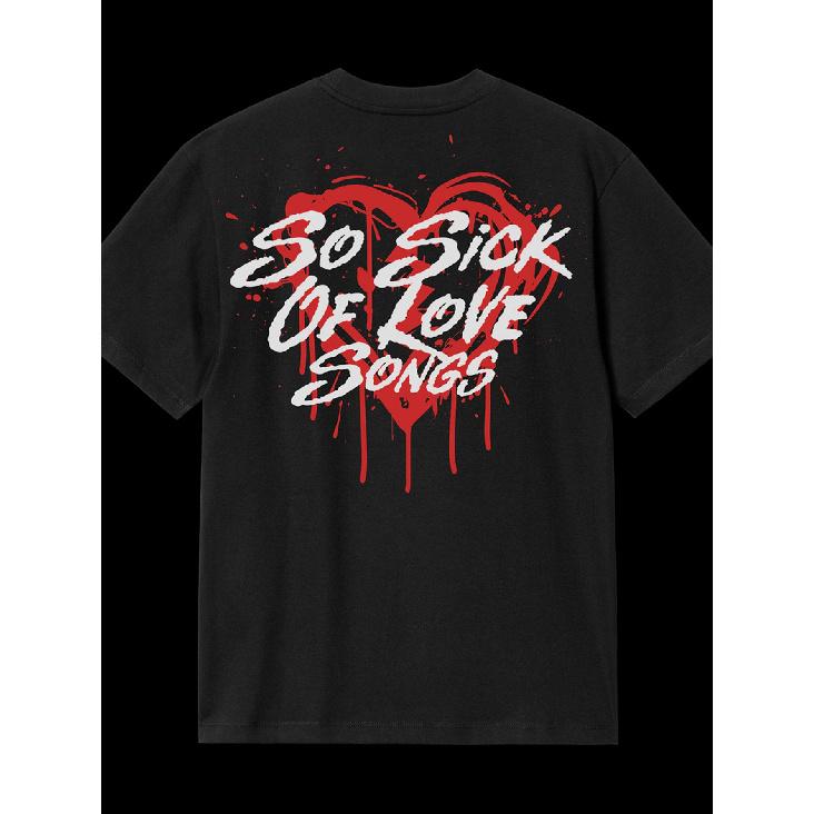 Neyo Merch Oversized Loose-fit Cotton T-shirt S чёрный