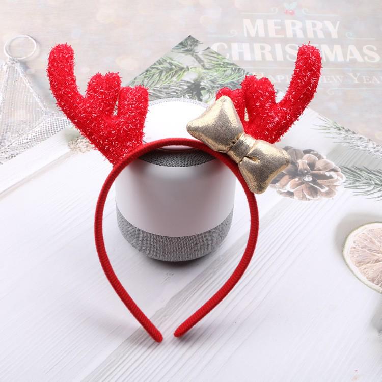 Kinder Feen Geweih Haarspange - Mori Stil Weihnachts Stirnband für Mädchen