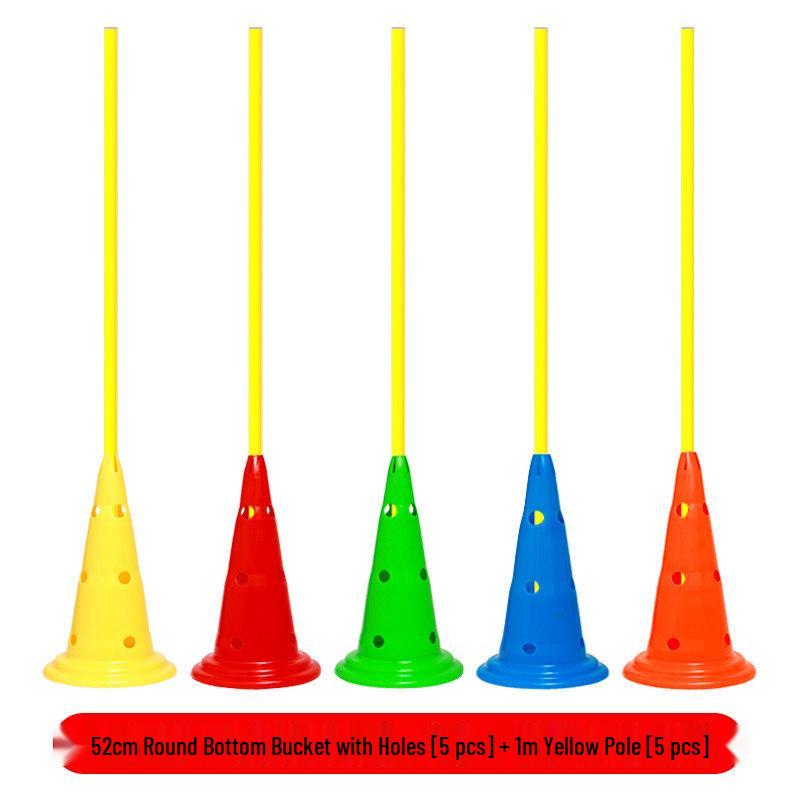 Children's Sports Training Hurdles and Cones Set